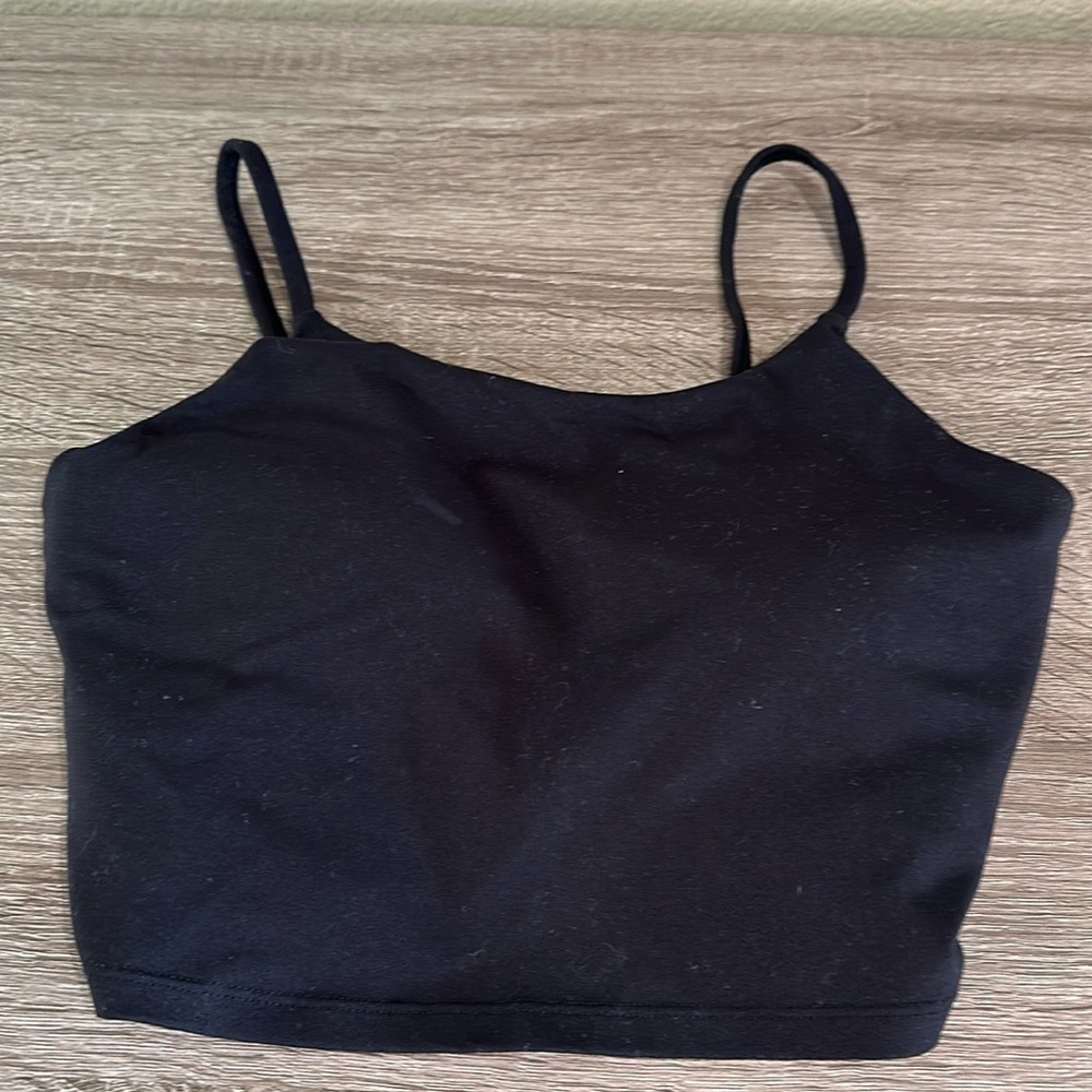 Amazon Black Workout Bra Tank - Medium